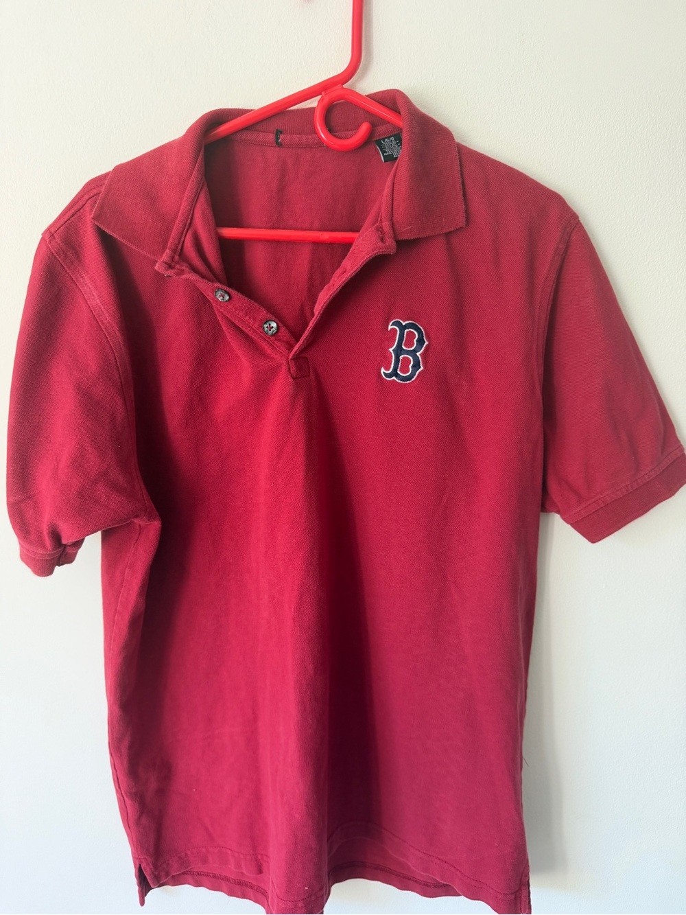 Antigua Boston Red Sox B Logo Polo - Red